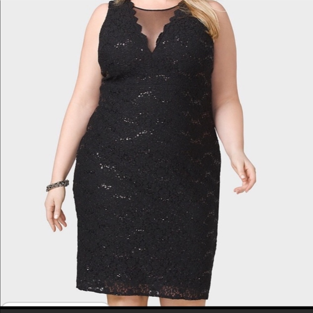 Black cocktail dress